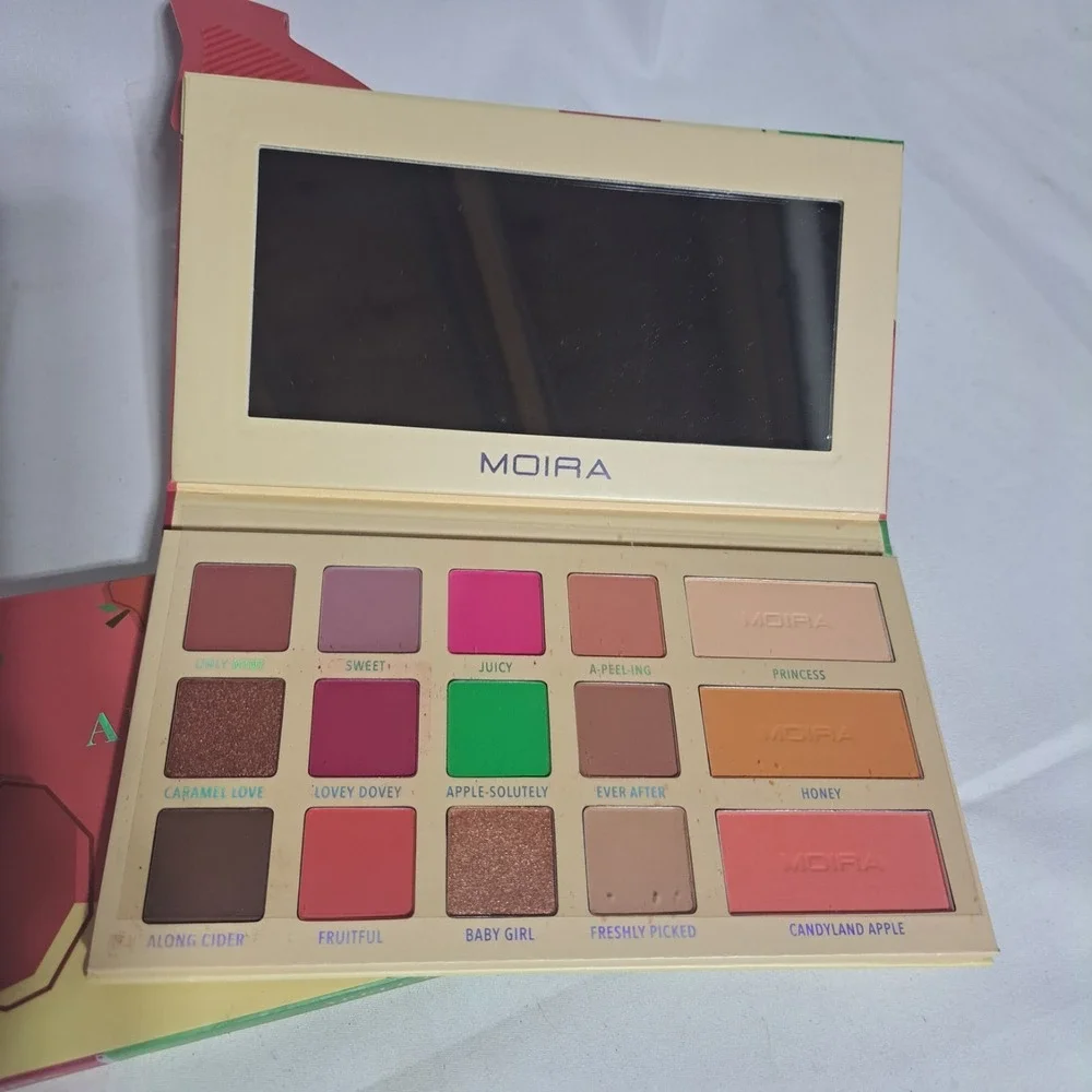 Moira Apple Of My Eye Juicy Series Makeup Palette Matte Shimmer Eyeshadow Pink‎